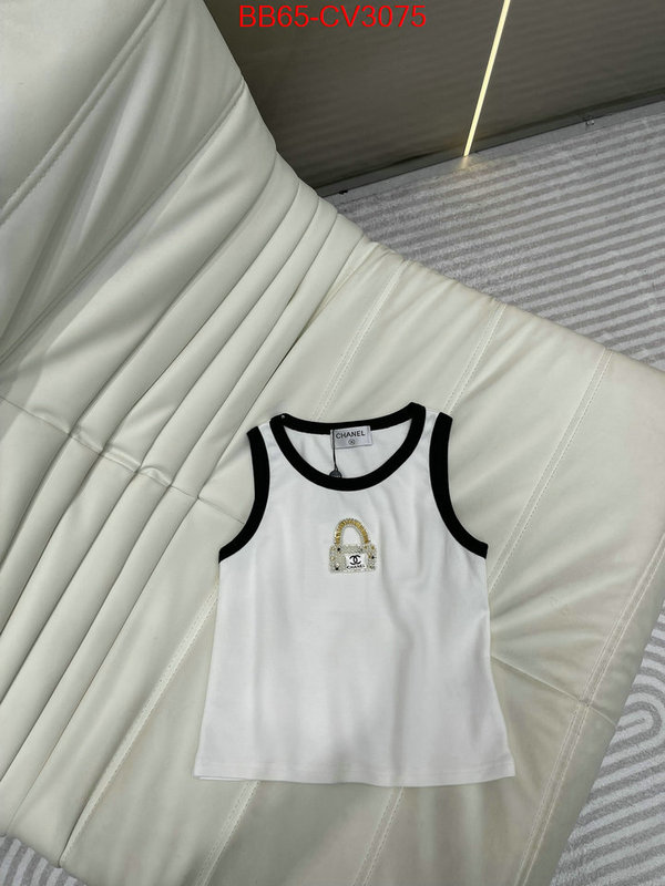 Clothing-Chanel outlet 1:1 replica ID: CV3075 $: 65USD