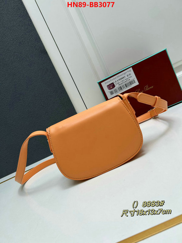 Loro Piana Bags(4A)-Crossbody- where quality designer replica ID: BB3077 $: 89USD,