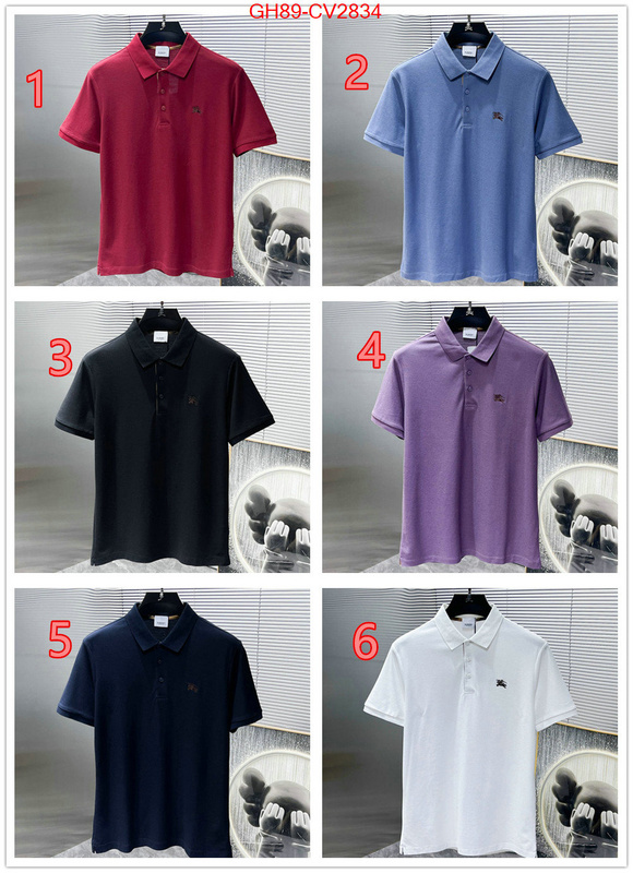 Clothing-Burberry designer replica ID: CV2834 $: 89USD