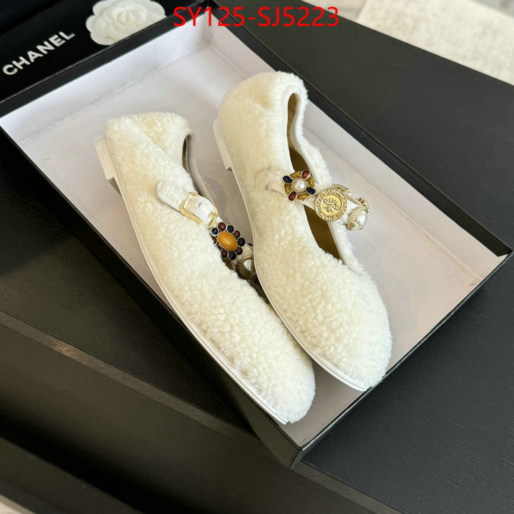 Women Shoes-Chanel where to buy replicas ID: SJ5223 $: 125USD