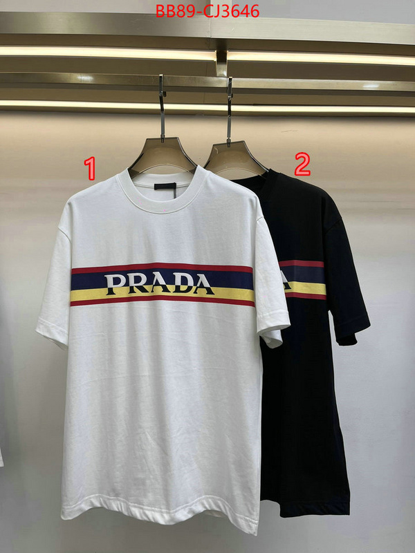 Clothing-Prada best wholesale replica ID: CJ3646 $: 89USD