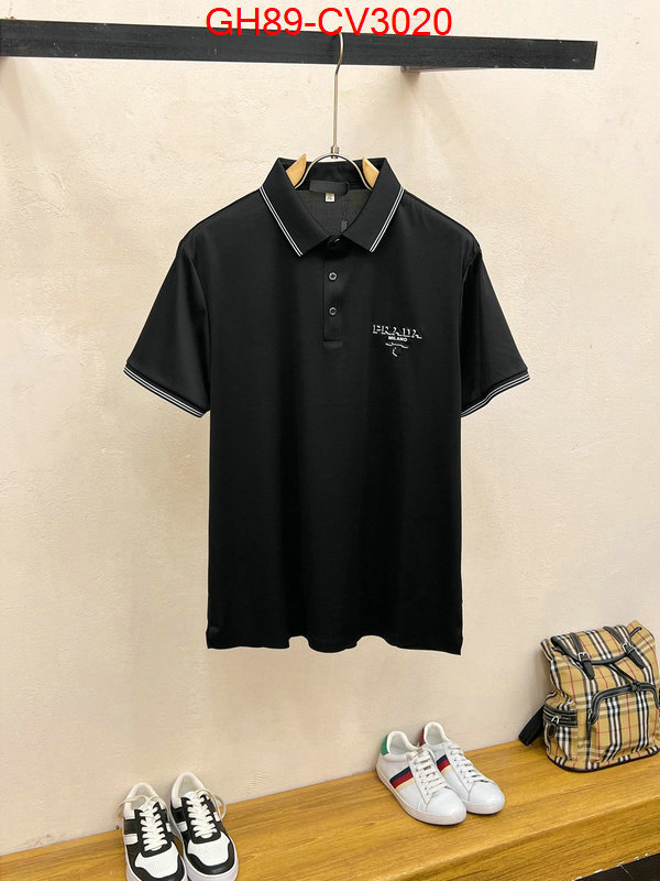 Clothing-Prada is it ok to buy replica ID: CV3020 $: 89USD