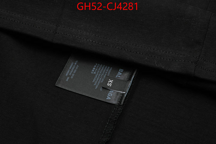 Clothing-Balenciaga top designer replica ID: CJ4281 $: 52USD