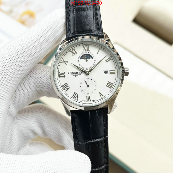 Watch(TOP)-Longines top perfect fake ID: WJ3490 $: 199USD