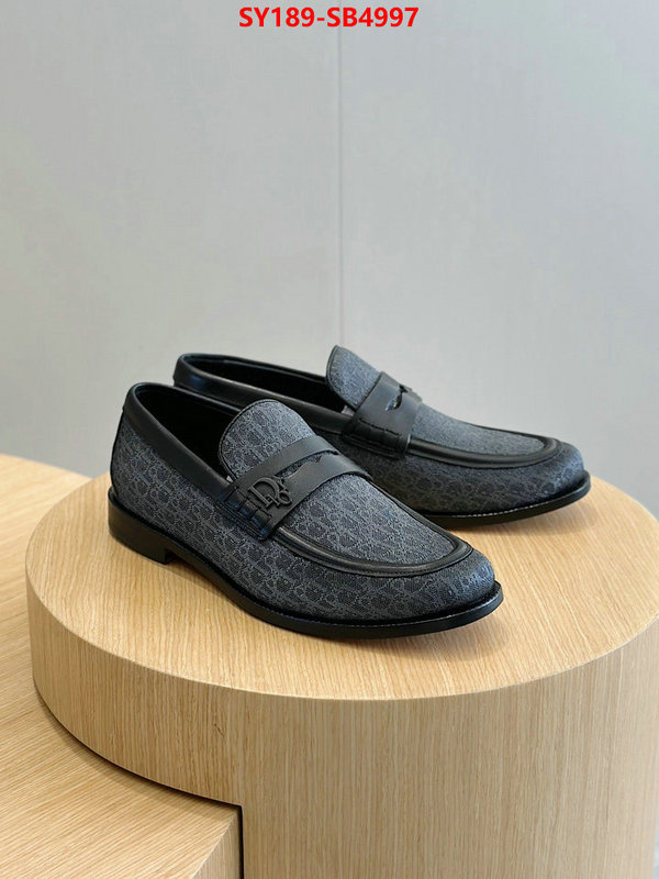 Men shoes-Dior luxury cheap replica ID: SB4997 $: 189USD