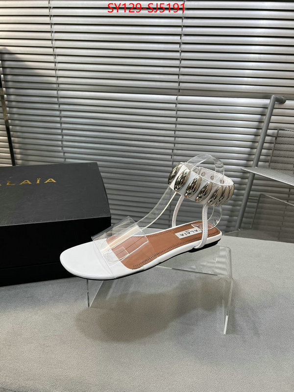 Women Shoes-ALAIA aaaaa+ replica designer ID: SJ5191 $: 129USD