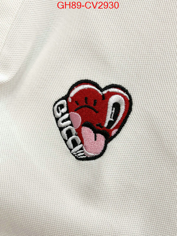Clothing-Gucci replica 2024 perfect luxury ID: CV2930 $: 89USD