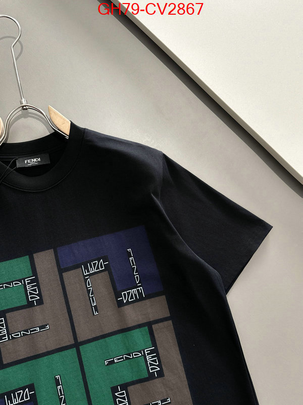 Clothing-Fendi top quality ID: CV2867 $: 79USD
