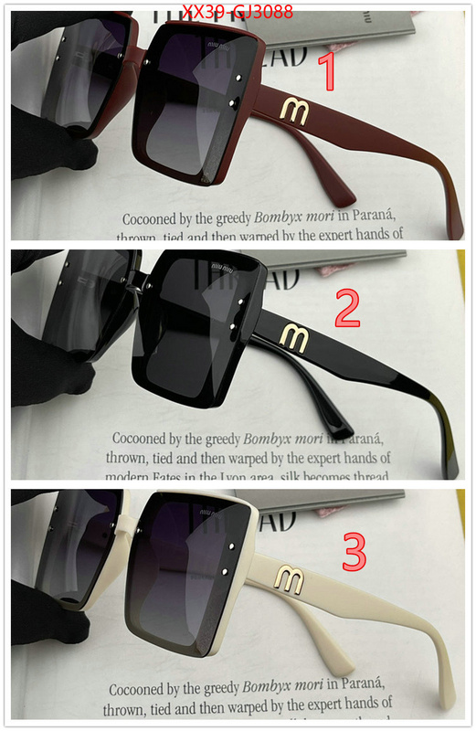 Glasses-Miu Miu where can i find ID: GJ3088 $: 39USD
