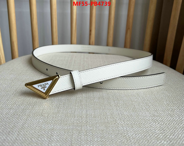 Belts-Prada 1:1 replica ID: PB4739 $: 55USD
