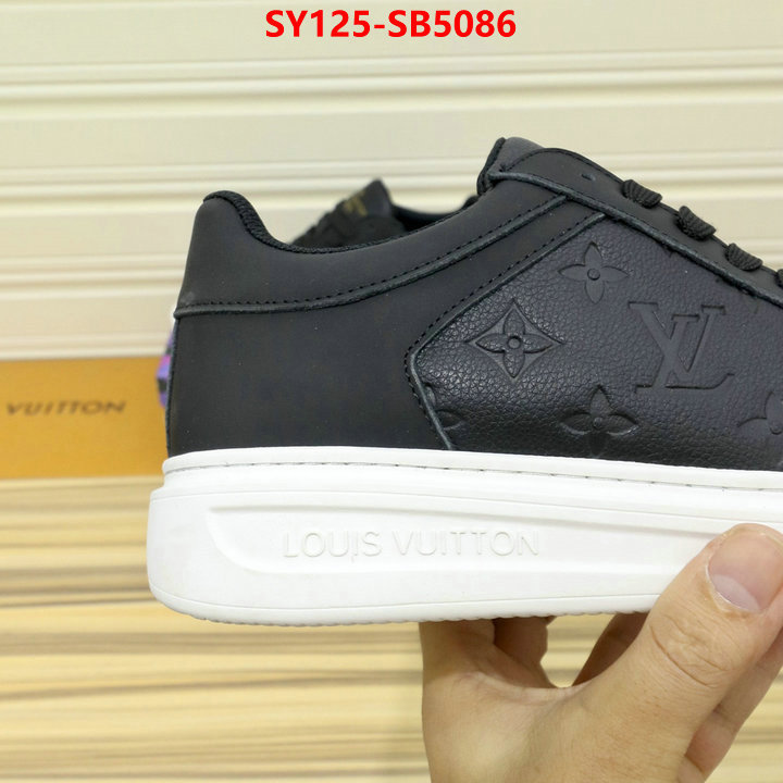 Men Shoes-LV customize best quality replica ID: SB5086 $: 125USD