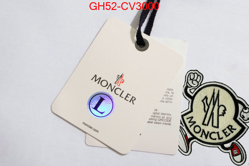 Clothing-Moncler 2024 perfect replica designer ID: CV3000 $: 52USD