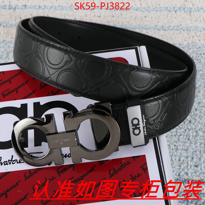 Belts-Ferragamo wholesale designer shop ID: PJ3822 $: 59USD