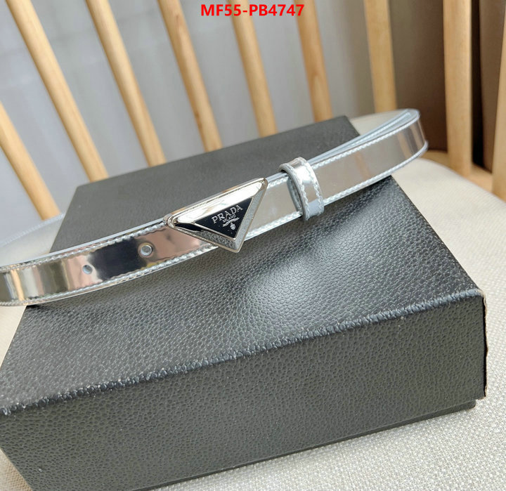 Belts-Prada 7 star quality designer replica ID: PB4747 $: 55USD