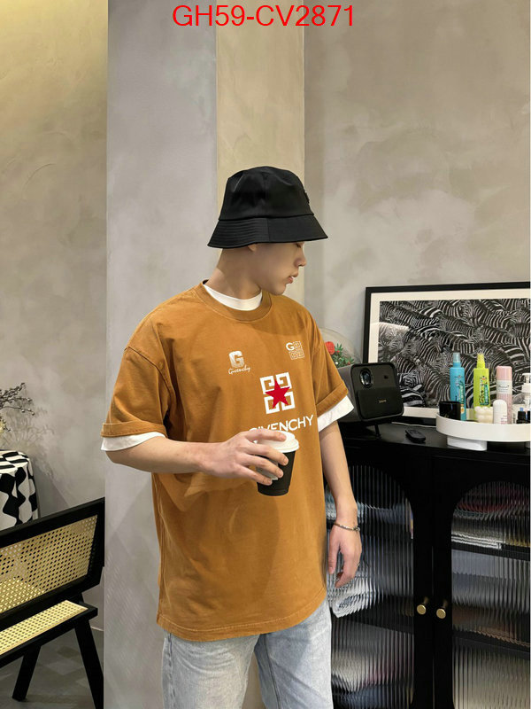 Clothing-Givenchy where quality designer replica ID: CV2871 $: 59USD