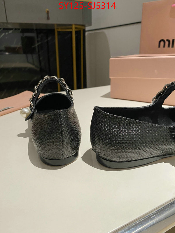 Women Shoes-Miu Miu unsurpassed quality ID: SJ5314 $: 125USD