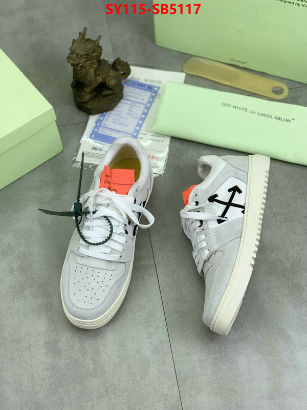 Men Shoes-Offwhite 2024 perfect replica designer ID: SB5117 $: 115USD