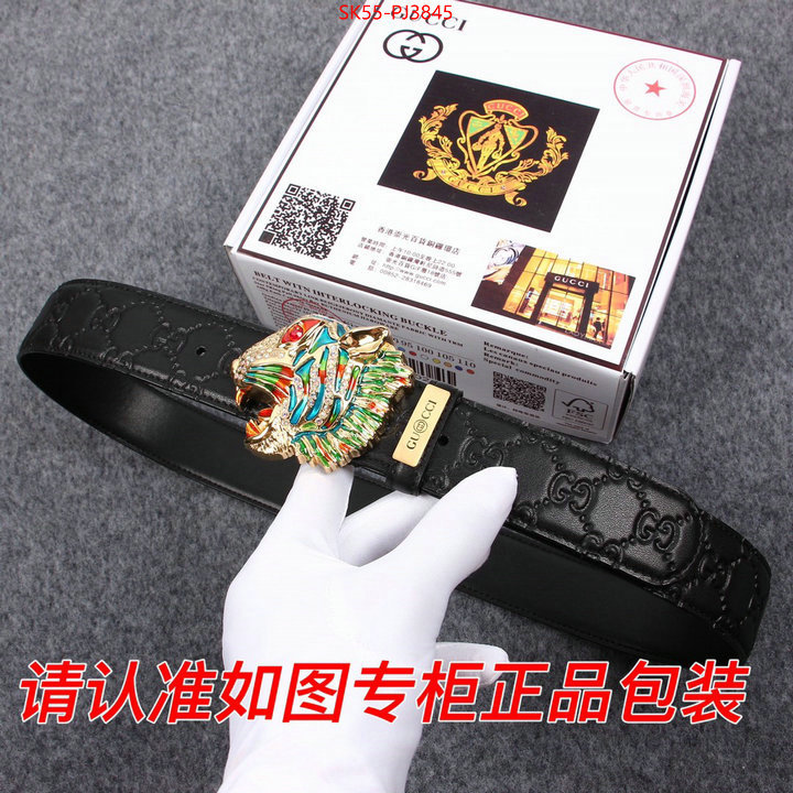 Belts-Gucci best fake ID: PJ3845 $: 55USD