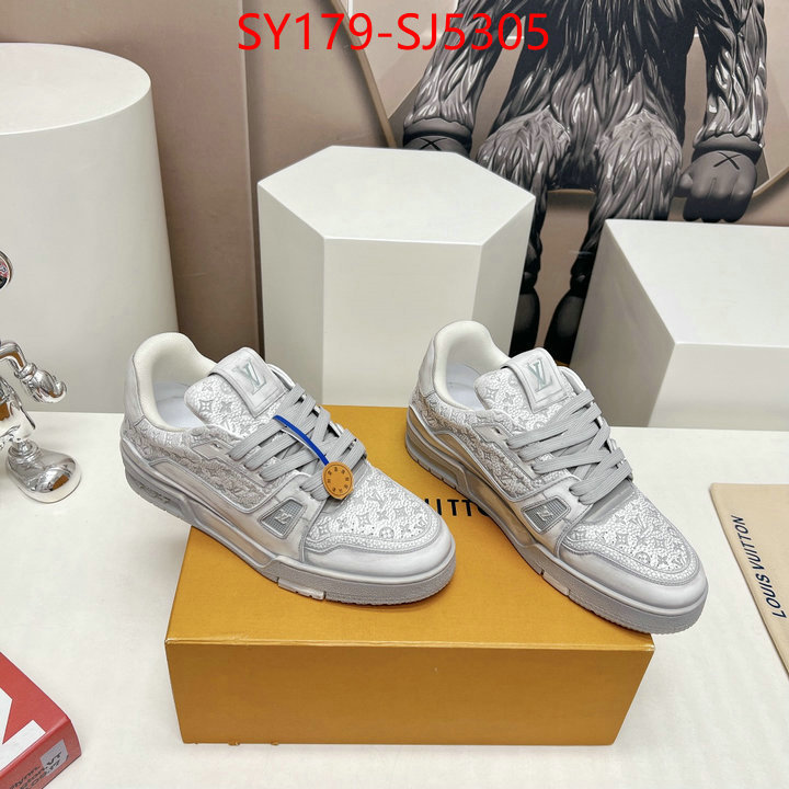 Men Shoes-LV where quality designer replica ID: SJ5305 $: 179USD