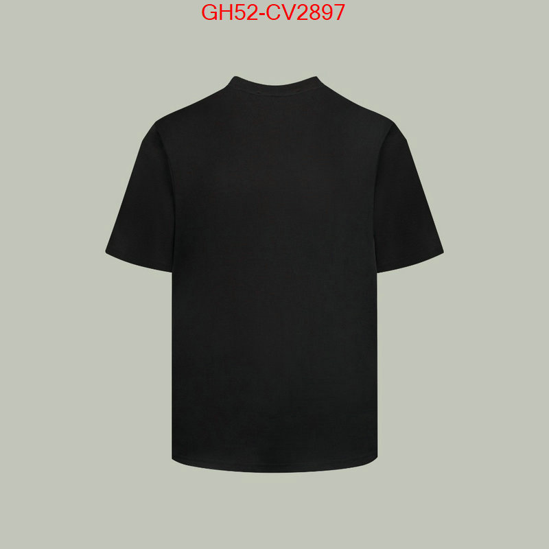 Clothing-Gucci top 1:1 replica ID: CV2897 $: 52USD