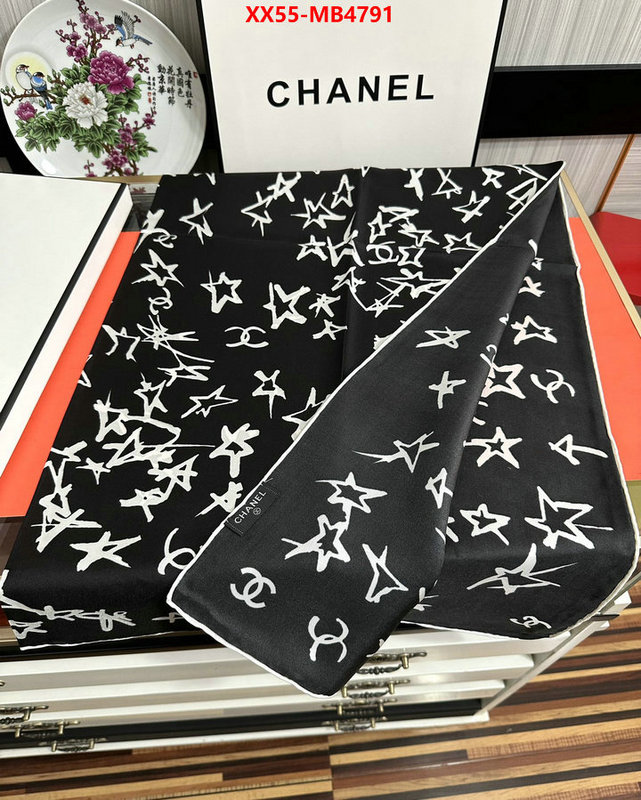 Scarf-Chanel fake designer ID: MB4791 $: 55USD