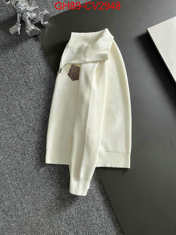 Clothing-LV fake designer ID: CV2948 $: 89USD