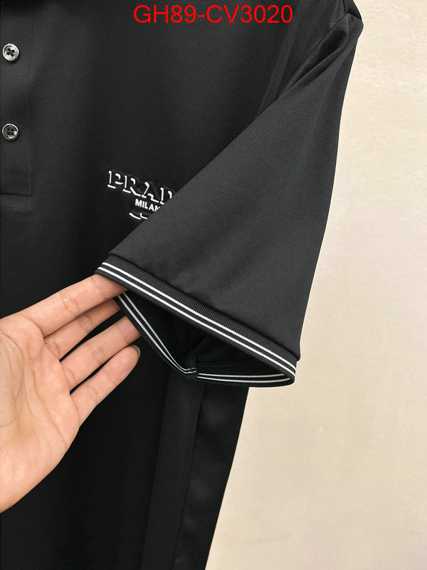 Clothing-Prada is it ok to buy replica ID: CV3020 $: 89USD