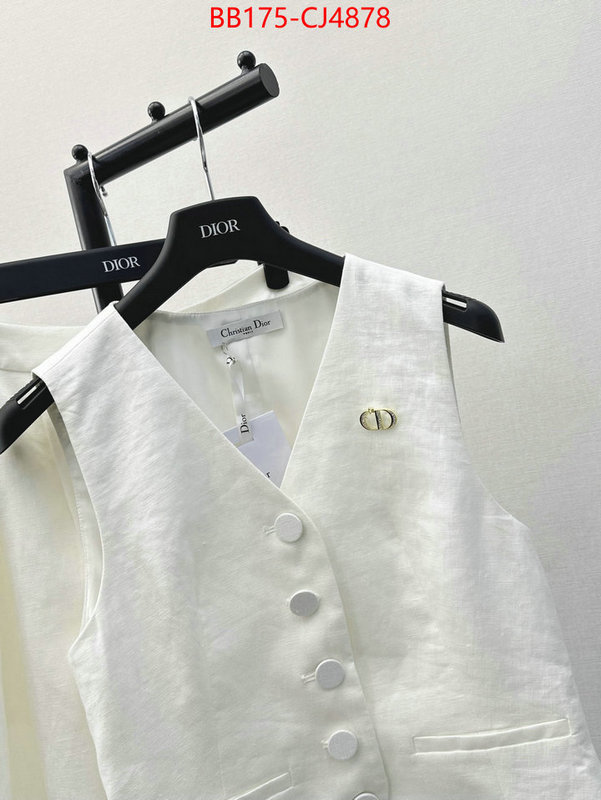 Clothing-Dior aaaaa+ quality replica ID: CJ4878 $: 175USD