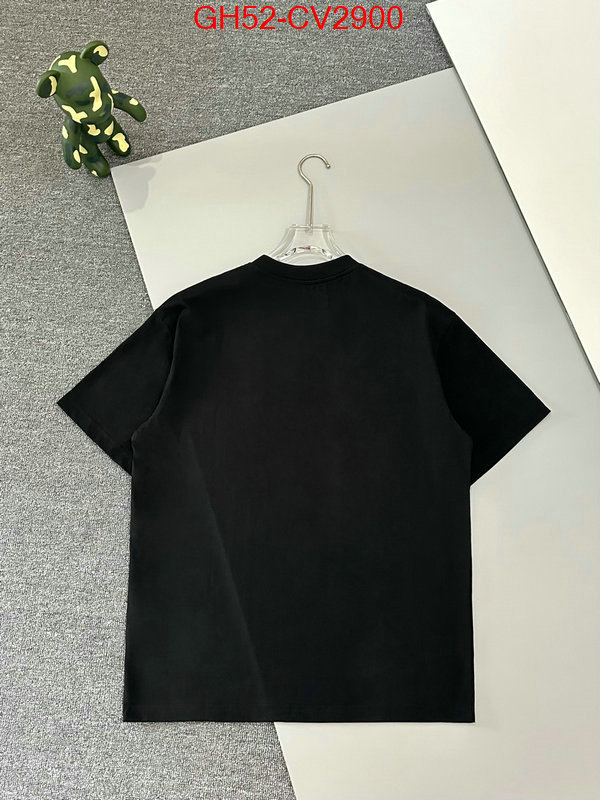 Clothing-Gucci designer replica ID: CV2900 $: 52USD