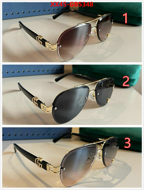 Glasses-Gucci aaaaa class replica ID: GB5348 $: 45USD