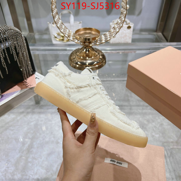 Women Shoes-Miu Miu best wholesale replica ID: SJ5316 $: 119USD