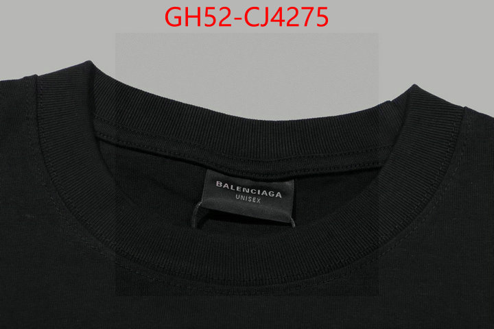 Clothing-Balenciaga 2024 aaaaa replica 1st copy ID: CJ4275 $: 52USD