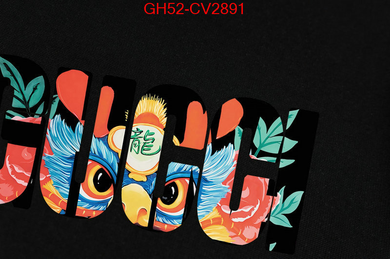 Clothing-Gucci replica designer ID: CV2891 $: 52USD