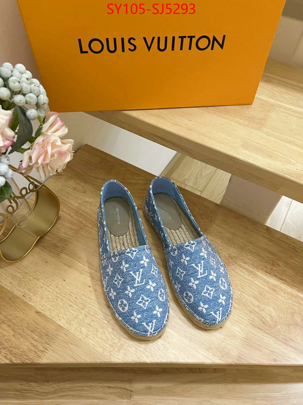 Women Shoes-LV designer 1:1 replica ID: SJ5293 $: 105USD