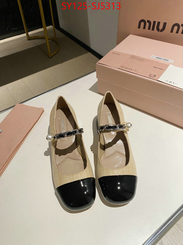 Women Shoes-Miu Miu customize the best replica ID: SJ5313 $: 125USD