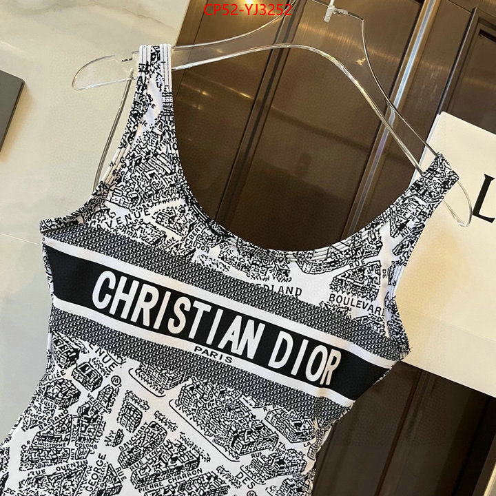 Swimsuit-Dior wholesale replica shop ID: YJ3252 $: 52USD