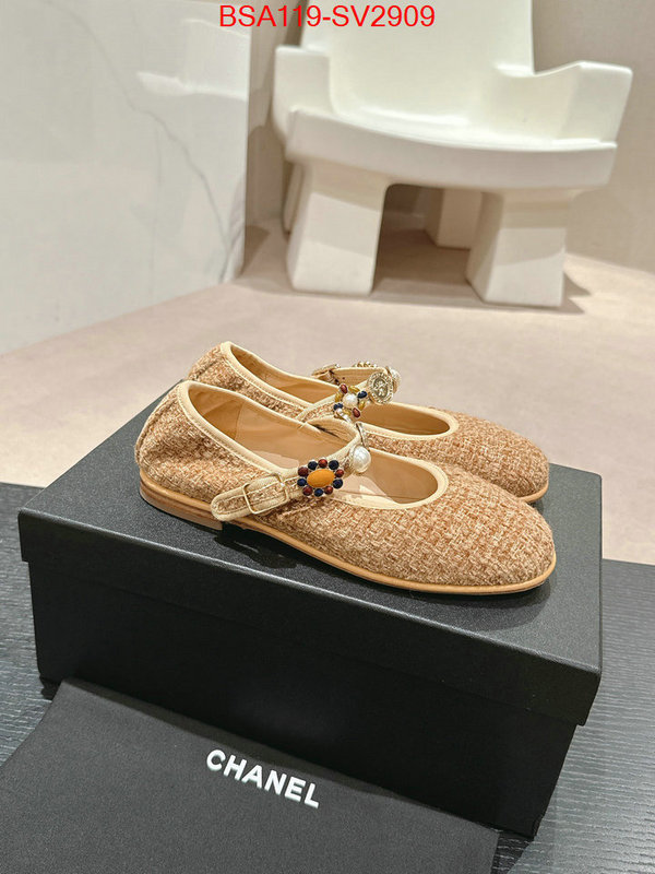 Women Shoes-Chanel how to buy replcia ID: SV2909 $: 119USD