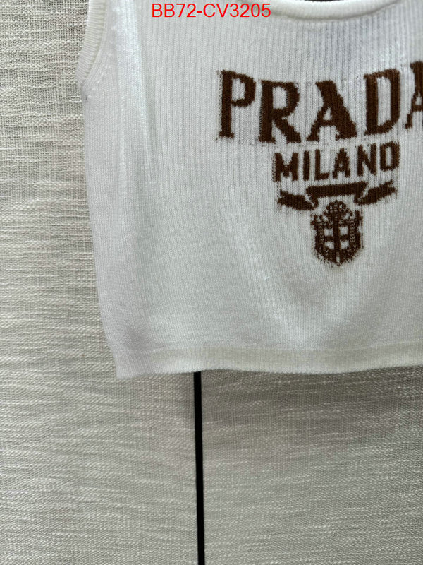 Clothing-Prada shop designer replica ID: CV3205 $: 72USD