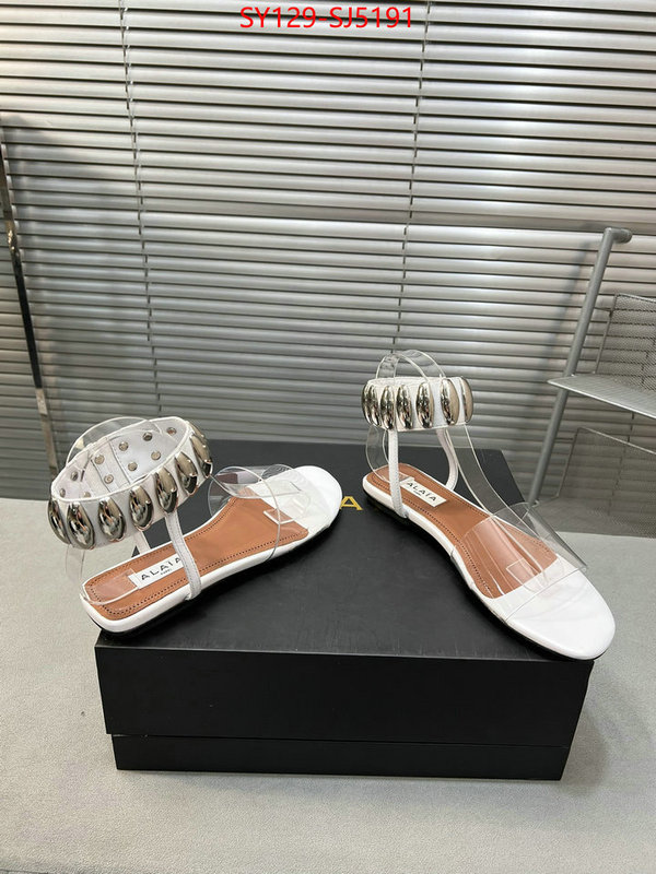 Women Shoes-ALAIA aaaaa+ replica designer ID: SJ5191 $: 129USD