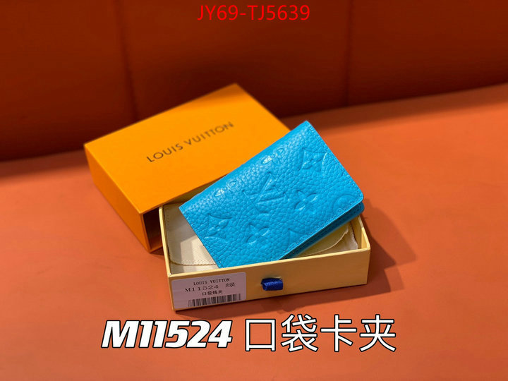 LV Bags(TOP)-Wallet is it illegal to buy dupe ID: TJ5639 $: 69USD,