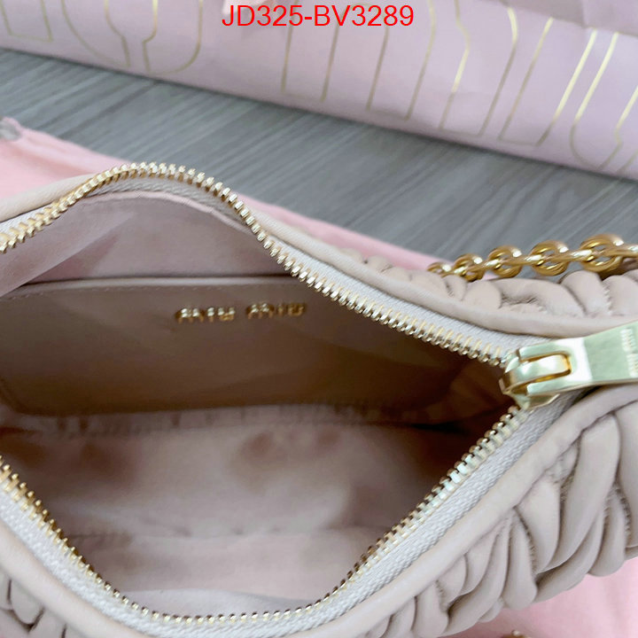 Miu Miu Bags(TOP)-Crossbody- best website for replica ID: BV3289 $: 325USD,