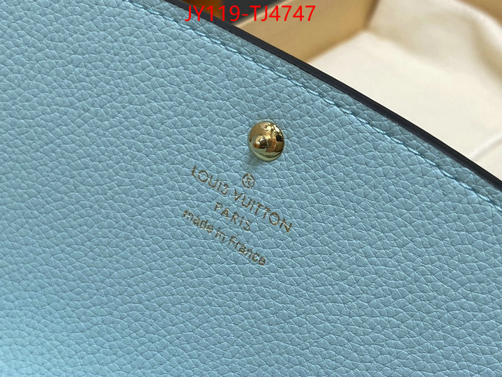 LV Bags(TOP)-Wallet fake aaaaa ID: TJ4747 $: 119USD,