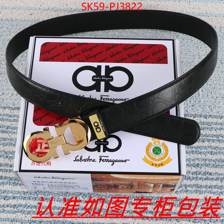 Belts-Ferragamo wholesale designer shop ID: PJ3822 $: 59USD