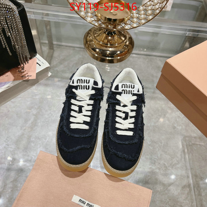 Women Shoes-Miu Miu best wholesale replica ID: SJ5316 $: 119USD