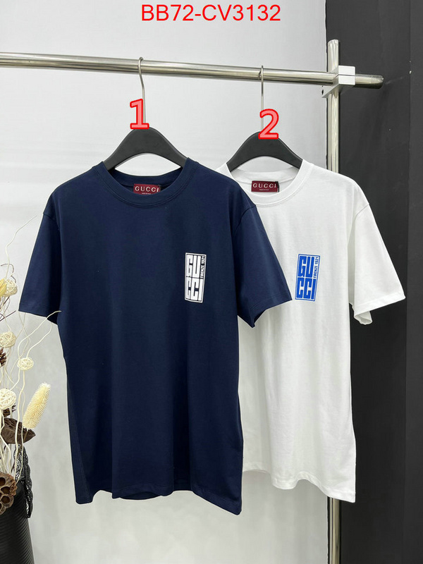 Clothing-Gucci replica for cheap ID: CV3132 $: 72USD