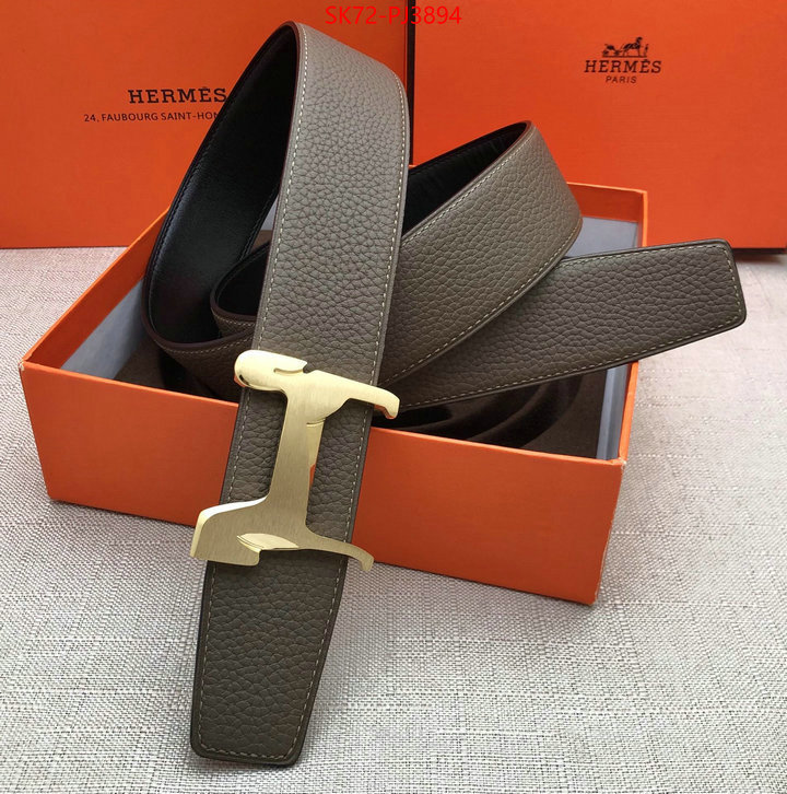 Belts-Hermes top quality fake ID: PJ3894 $: 72USD