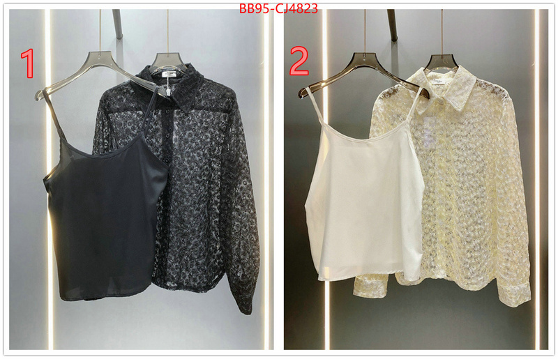 Clothing-Celine top brands like ID: CJ4823 $: 95USD