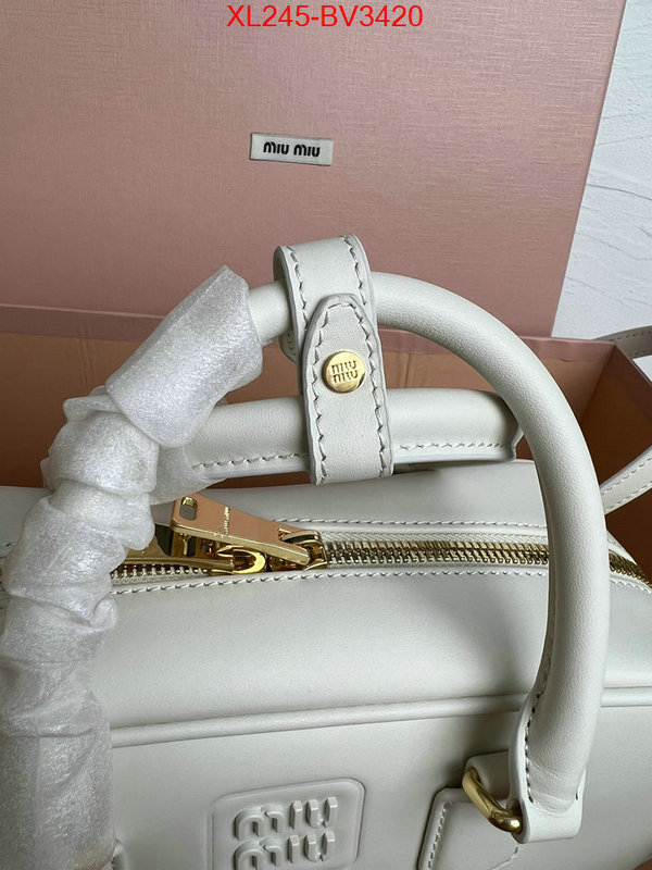 Miu Miu Bags(TOP)-Handbag- high quality customize ID: BV3420 $: 245USD,