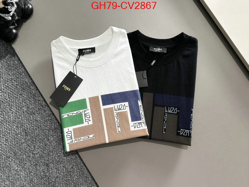 Clothing-Fendi top quality ID: CV2867 $: 79USD