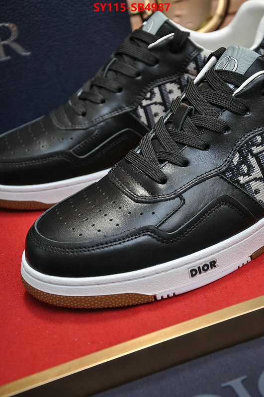 Men shoes-Dior designer fashion replica ID: SB4987 $: 115USD